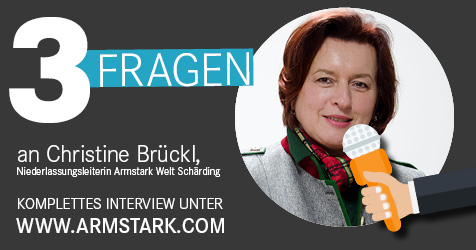 Armstark 3 Fragen an Mitarbeiter Christine Brückl