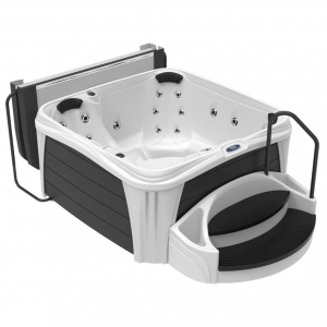 Armstark Whirlpool Florida Spa 200l Seitenansicht Zubehoerpaket Armstark Whirlpool Florida Spa 200l Zubehörpaket