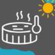 Wasserpflege Whirlpool während der Urlaubszeit