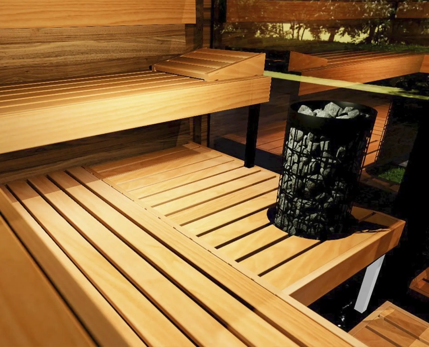 Armstark Gartensauna
