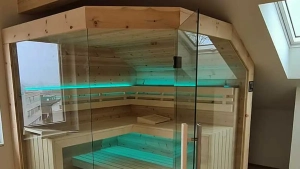 Armstark Sauna Zuhause Sonderanfertigung nach Maß