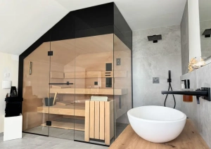 Armstark Sauna Loma Referenz Badezimmer