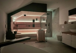 Armstark Sauna Loma Referenz Badezimmer