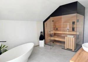Armstark Sauna Loma Referenz Badezimmer