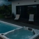 Armstark News Schwimmen bei Gewitter